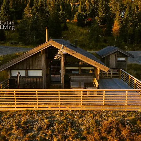 Nyaraló Modern Sports On With Sauna And Waxing Sjusjøen